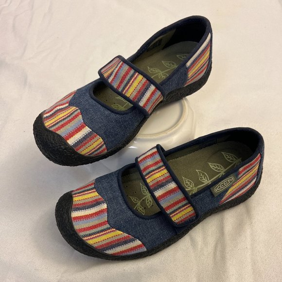 Keen Mary Jane, Denim and stripes - Picture 1 of 5